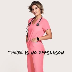 Figs SET - NEON PINK